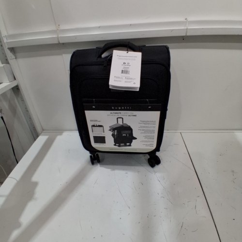 BUGATTI ULTIMATE CARRY-ON LUGGAGE - 21.5" - BLACK (MODEL: SLG5920BU-BLACK) image 3