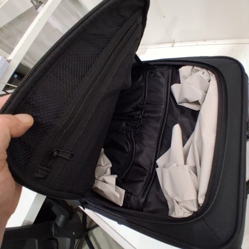 BUGATTI ULTIMATE CARRY-ON LUGGAGE - 21.5" - BLACK (MODEL: SLG5920BU-BLACK) image 4
