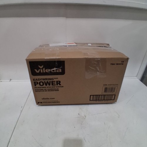 VILEDA EASY WRING RINSECLEAN SPIN MOP BUCKET - BUCKET ONLY - GREY/BLUE image 5