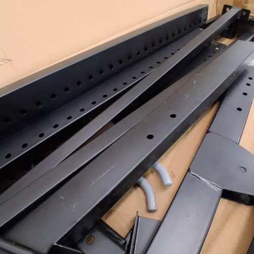 CAPRIHOM FREESTANDING BIKE RACK STORAGE - FITS UP TO 5 BIKES - ADJUSTABLE HEIGHT 20'' - 76'' (MODEL:CHBRFS5BGN) image 3