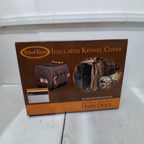 MUD RIVER DIXIE INSULATED KENNEL COVER - 36" X 26" X 26" - BROWN (MODEL: ‎MRM1515) image 4