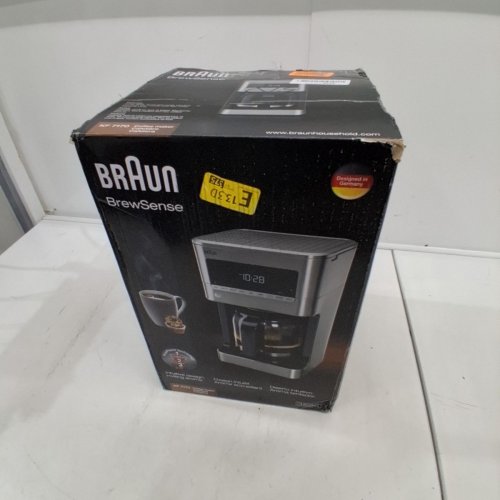 BRAUN BREWSENSE DIGITAL DRIP COFFEE MAKER - 12 CUP CARAFE - STAINLESS STEEL (MODEL: KF7170) image 7