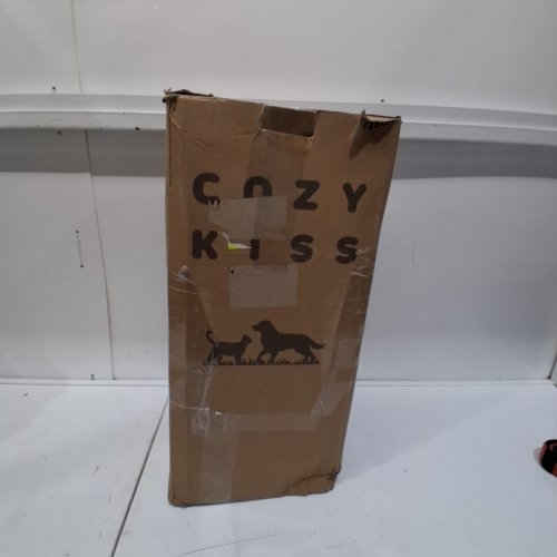 COZY KISS 4-STEP SPACE-SAVING STORAGE PET STAIRS - GREY image 4