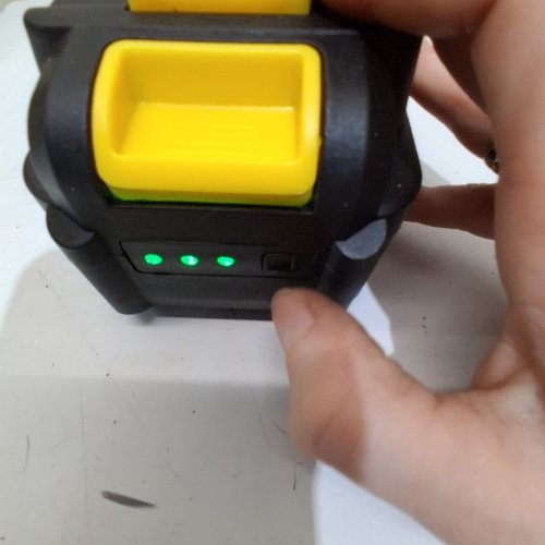 GARVEE CORDLESS GRASS TRIMMER WITH BATTERY- 20 V 4 AH 80W - YELLOW AND BLACK (MODEL: PPG_34A9DVAF) image 2