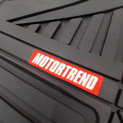 AUTOMOTIVE FLOOR MAT SET WITH CARGO LINER - BLACK image 3