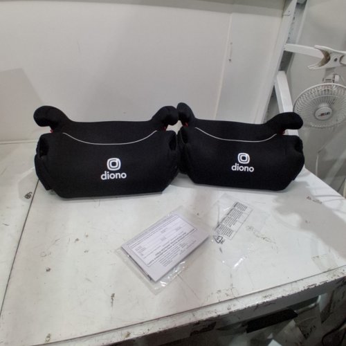 2PK DIONO SOLANA BACKLESS BOOSTER CAR SEATS - BLACK image 5
