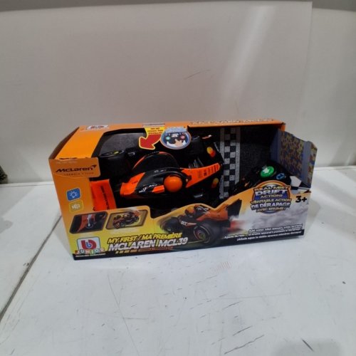 BB JUNIOR MY FIRST MCLAREN MCL39 FORMULA REMOTE CONTROL CAR- ORANGE/BLACK (MODEL: 1929737) image 2