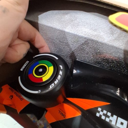 BB JUNIOR MY FIRST MCLAREN MCL39 FORMULA REMOTE CONTROL CAR- ORANGE/BLACK (MODEL: 1929737) image 4