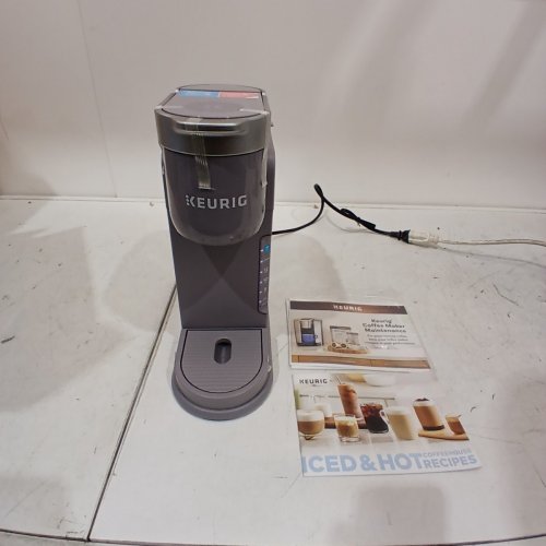 KEURIG K-ICED HOT & COLD SINGLE SERVE COFFEE MAKER - GREY image 3