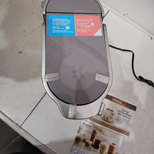 KEURIG K-ICED HOT & COLD SINGLE SERVE COFFEE MAKER - GREY image 5