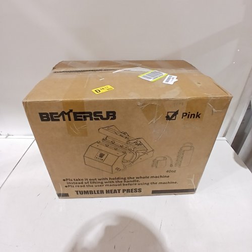 BETTERSUB HEAT PRESS FOR TUMBLER CUPS - 110V - PINK image 5