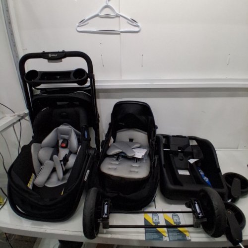 8-IN-1 SAFETY 1ST GROW AND GO™ FLEX TRAVEL SYSTEM ALL IN ONE STROLLER - 35LB MAX - BLACK (MODEL: 22166CGAO ) image 2