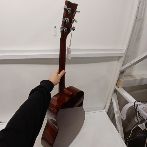 YAMAHA STRING BEGINNER SPRUCE TOP ACOUSTIC GUITAR - RIGHT HAND - SUNBURST ORANGE (MODEL: FG800J) image 4