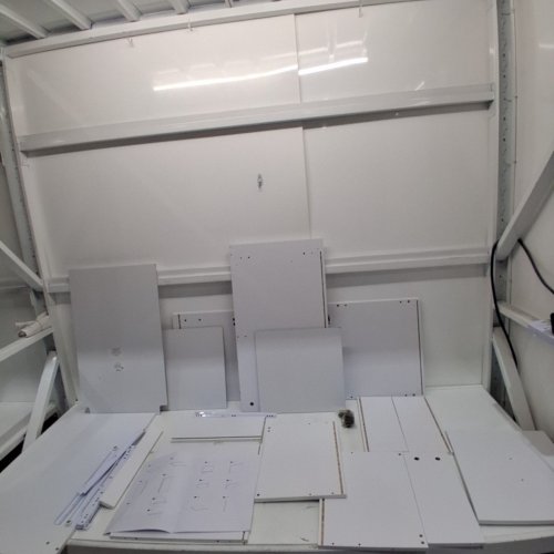 VASAGLE 2 DRAWERS FILE CABINET WITH LOCK - 27.9" X 15.7" X 16.1" - WHITE (MODEL: OFC061WB01) image 2