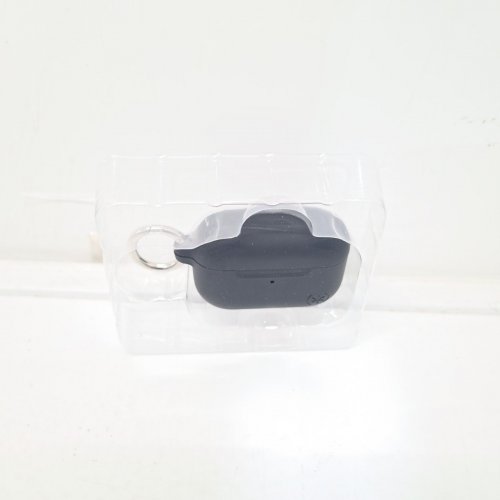 SPECK PRESIDIO SOFT TOUCH CASE WITH CARABINER ATTACHMENT - FOR AIRPODS PRO (1ST AND 2ND GEN) - BLACK (MODEL: 140773-1041) image 2