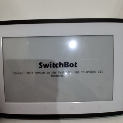 SWITCHBOT E-INK HOME DASHBOARD ALL IN ONE WEATHER STATION WITH APP CONTROL - SHOWS TEMPERATURE/HUMIDITY FORECAST AND MORE - 7.5" - BLACK image 2