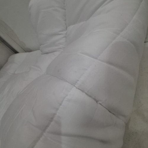 NIAGARA SLEEP SOLUTION BAMBOO MATTRESS TOPPER - FULL - WHITE image 3