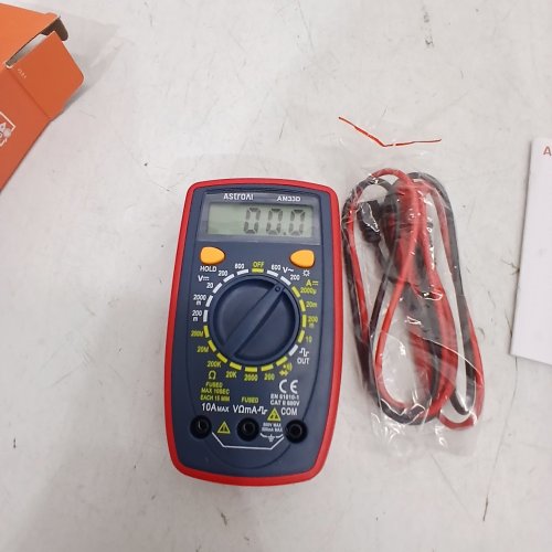ASTRO AI DIGITAL MULTIMETER WITH AC/DC VOLTMETER AND OHM VOLT TESTER (MODEL: AM33D) image 2