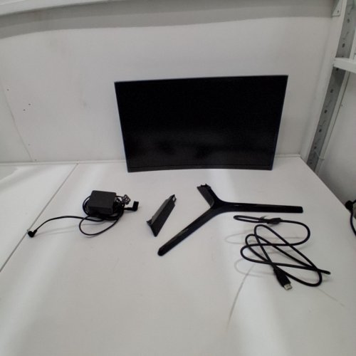 SAMSUNG 24" ESSENTIAL S3 FULL HD CURVED SCREEN LCD MONITOR - 1800R - 100HZ - BLACK - (MODEL:S24D368GAN) image 5