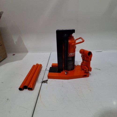 HYDRAULIC TOE MACHINE JACK - 2.5 TOE LIFT CAPACITY - 5 TON TOP LIFT CAPACITY - ORANGE (MODEL: 107A-0025-00-00) image 3