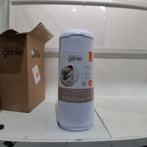 DIAPER GENIE ESSENCE PAIL DIAPER PAIL SYSTEM - WHITE image 2