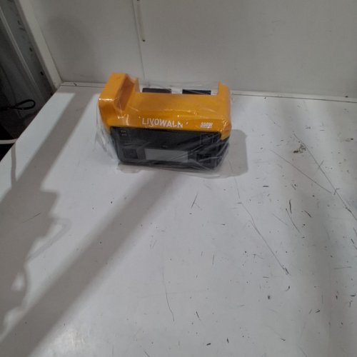 **TOOL ONLY** LIVOWALN PURE SINE WAVE POWER INVERTER - 550W - 18 V/20 V DC INPUT, 110 V AC OUTPUT - YELLOW/BLACK (MODEL: SKU071200001) image 7