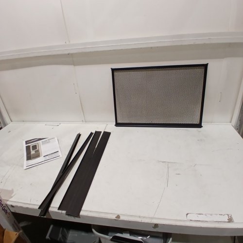 LIPPERT SCREEN DEFENDER COVER FOR RV & MOTORHOMES - 28" - BLACK (MODEL: 859793) image 2