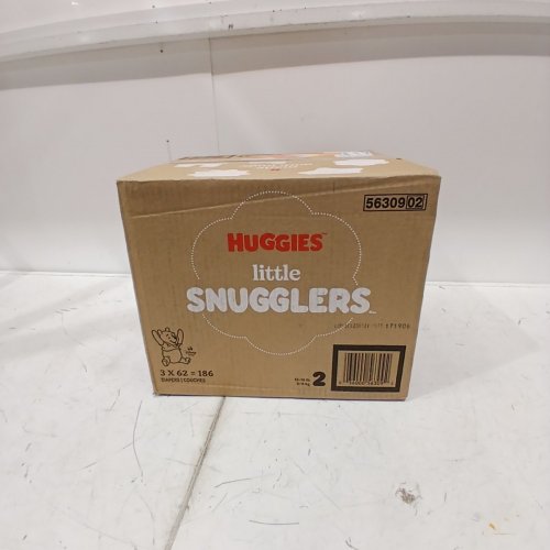 186PK HUGGIES LITTLE SNUGGLERS DIAPERS - SIZE 2 (MODEL: 56310) image 2