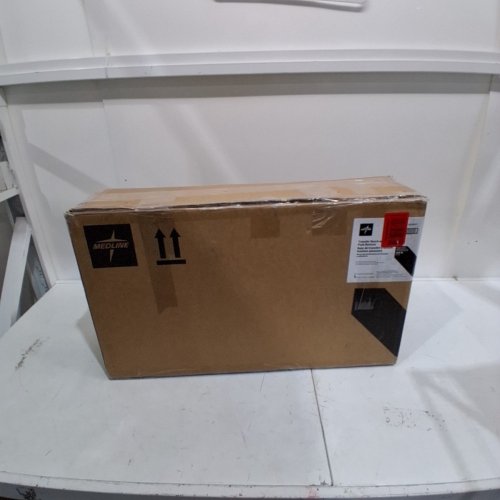 MEDLINE TRANSFER BENCH WITH BACK, KNOCKDOWN, MICROBAN image 4