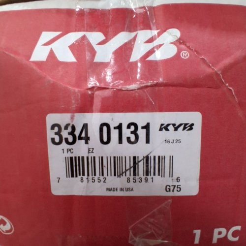 KYB GAS SHOCK ABSORBER - BLACK (MODEL: 3340131) image 2