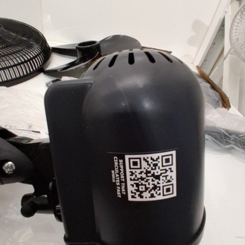 BLACK + DECKER STAND FAN WITH REMOTE - 16" DIAMETER - BLACK (MODEL: BFSR16B-01) image 4