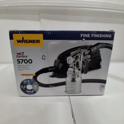 WAGNER EARLEX 5700 STATIONARY HVLP SPRAY SYSTEM - 120V, 5.0A (MODEL: 2443651) image 6