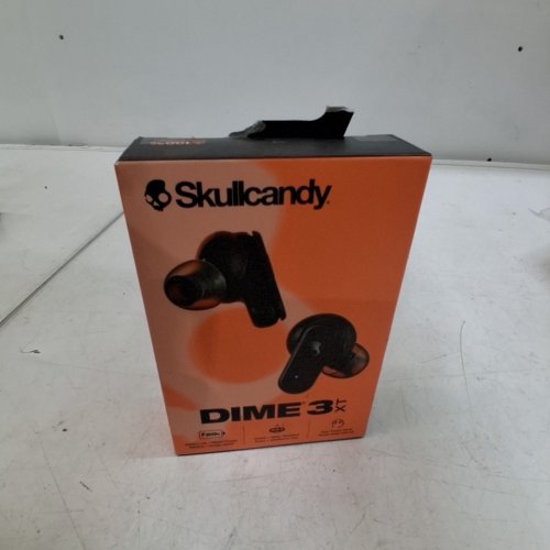 SKULLCANDY DIME 3 XT WIRELESS EARBUDS WITH CHARGING CASE - BLACK (MODEL: S2DGY) image 2