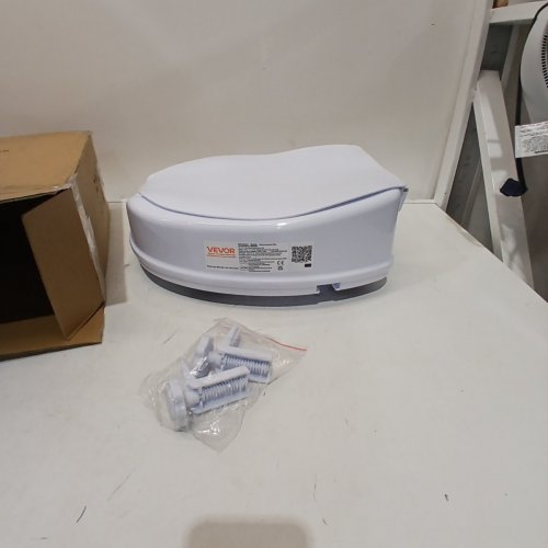RAISED TOILET SEAT RISER - 4" RAISED - WHITE - (MODEL: FBL760600) image 2
