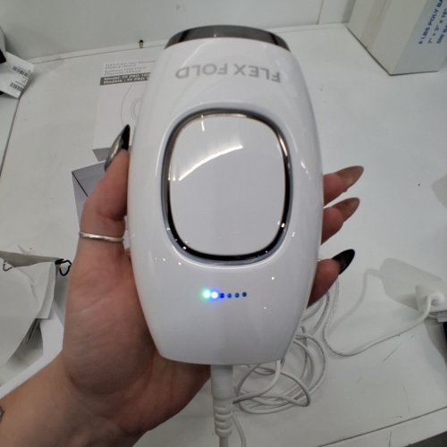 FLEX FOLD HAIR REMOVAL MEDICAL DEVICE - WHITE (MODEL: FF PRO 1000) image 3