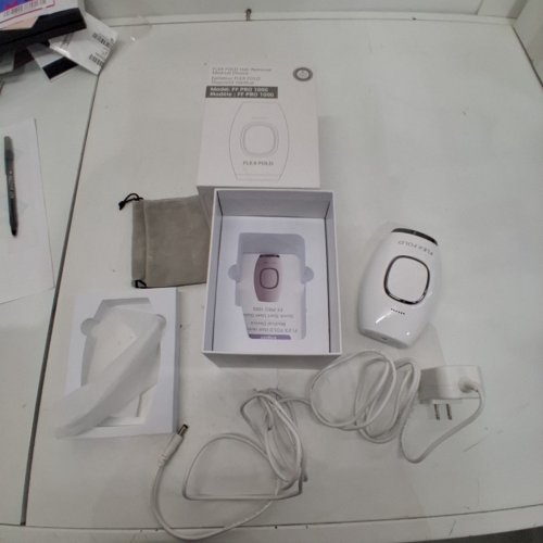 FLEX FOLD HAIR REMOVAL MEDICAL DEVICE - WHITE (MODEL: FF PRO 1000) image 4