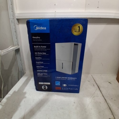 MIDEA EASYDRY DEHUMIDIFIER - 50 PT - WHITE (MODEL: MAD50P1AWSA) image 10