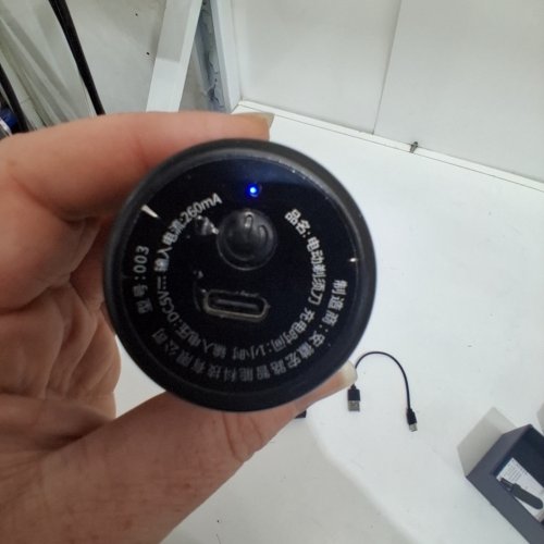 FEIHONG MINI WATERPROOF ELECTRIC SHAVER - BLACK (MODEL: 1-MNTXD) image 2