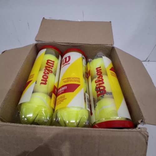 12 (3PK) WILSON CHAMPIONSHIP TENNIS BALLS - 36 TOTAL - YELLOW (MODEL: 1905330) image 2