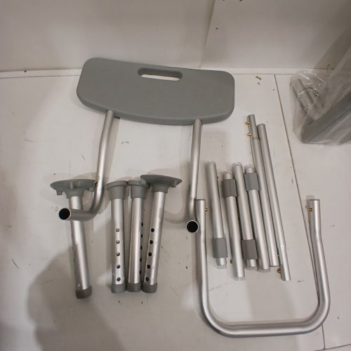 MEDLINE BY GUARDIAN TRANSFER BENCH WITH BACK & MICROBAN ANTIMICROBIAL TREATMENT - (MODEL: G3-100KBX1) image 3