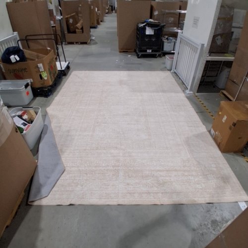 NAKAGISHI NEUTRAL AREA RUG - 10FT X 14FT -LIGHT BEIGE/PATTERNED image 2