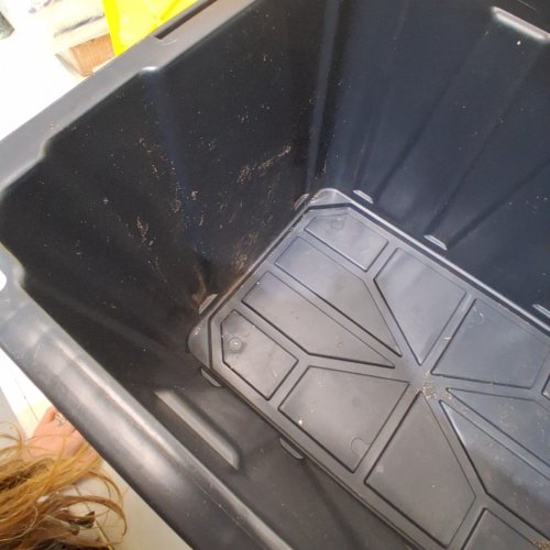 GREENMADE STORAGE BINS - 27 GAL - BLACK/YELLOW (MODEL: 718262) image 4