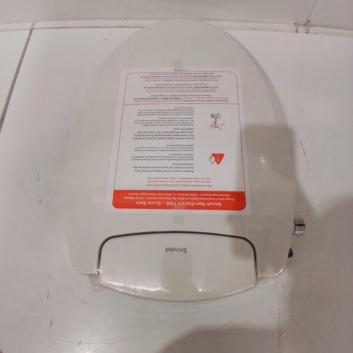 BRONDELL SWASH ECOSEAT NON-ELECTRIC SLOW-CLOSE BIDET TOILET SEAT - FITS ELONGATED TOILETS 18"-19.5"/5.5"-8" BOLT SPREAD - WHITE (MODEL: S101-EW) image 5