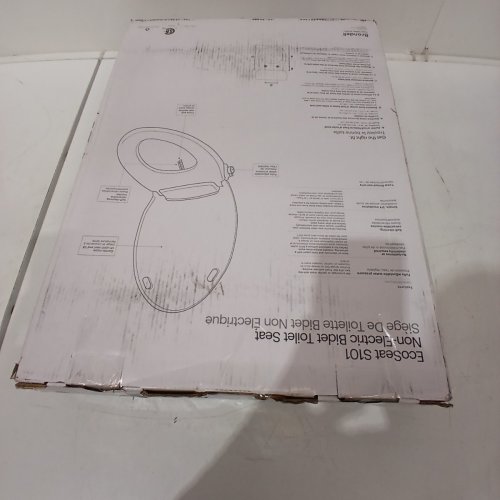 BRONDELL SWASH ECOSEAT NON-ELECTRIC SLOW-CLOSE BIDET TOILET SEAT - FITS ELONGATED TOILETS 18"-19.5"/5.5"-8" BOLT SPREAD - WHITE (MODEL: S101-EW) image 6