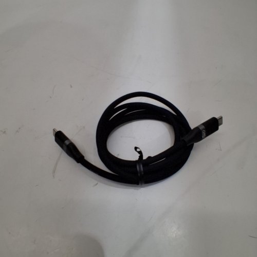 HEYDAY SOFT-TOUCH USB-C TO USB-C FAST CHARGING CABLE - 240W MAX - 4FT - BLACK image 3
