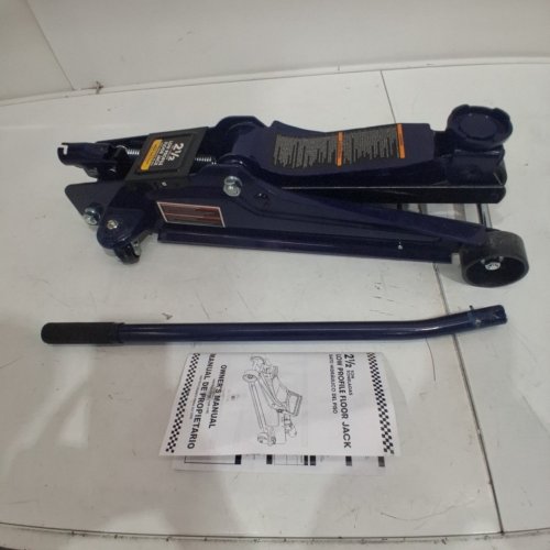 TORIN HYDRAULIC LOW PROFILE TROLLEY SERVICE/FLOOR JACK - 2.5 TON - BLUE image 2