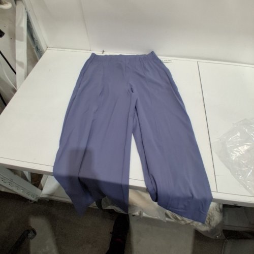 WOMEN'S OLD NAVY HIGH WAISTED POWERSOFT WIDE LEG PANTS - LARGE TALL - LUNAR PATH image 2