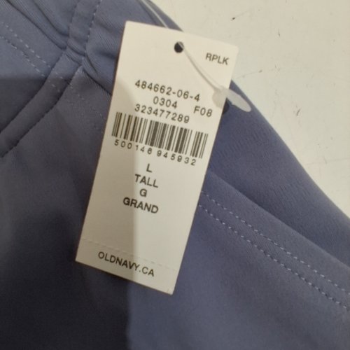WOMEN'S OLD NAVY HIGH WAISTED POWERSOFT WIDE LEG PANTS - LARGE TALL - LUNAR PATH image 3