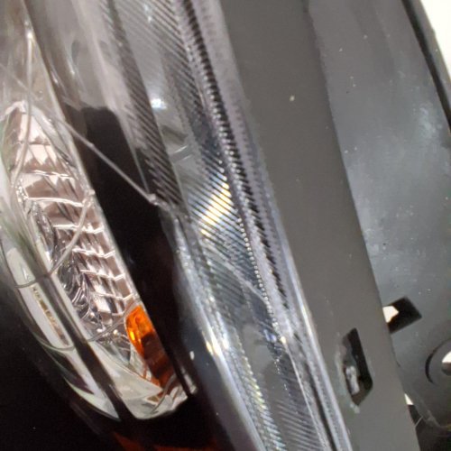 2PC HEADLIGHT ASSEMBLIES - HYUNDAI SONATA 2011-2014 - BLACK HOUSING / CLEAR LENS image 6