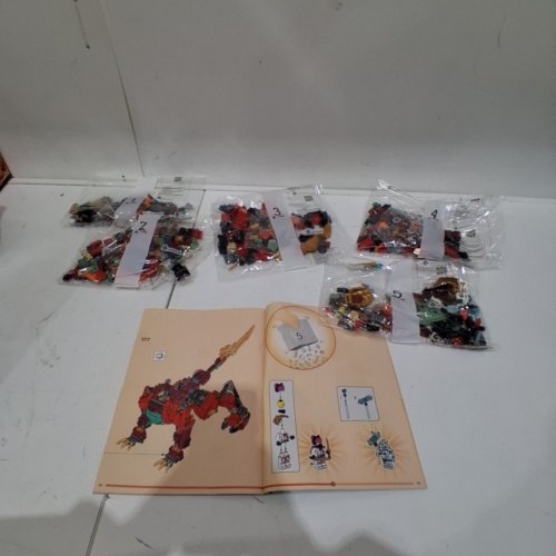 LEGO NINJAGO WYLDFYRE'S TRANSFORMING DRAGON MECH BUILDING SET - 821 PCS (MODEL: 71868) image 3